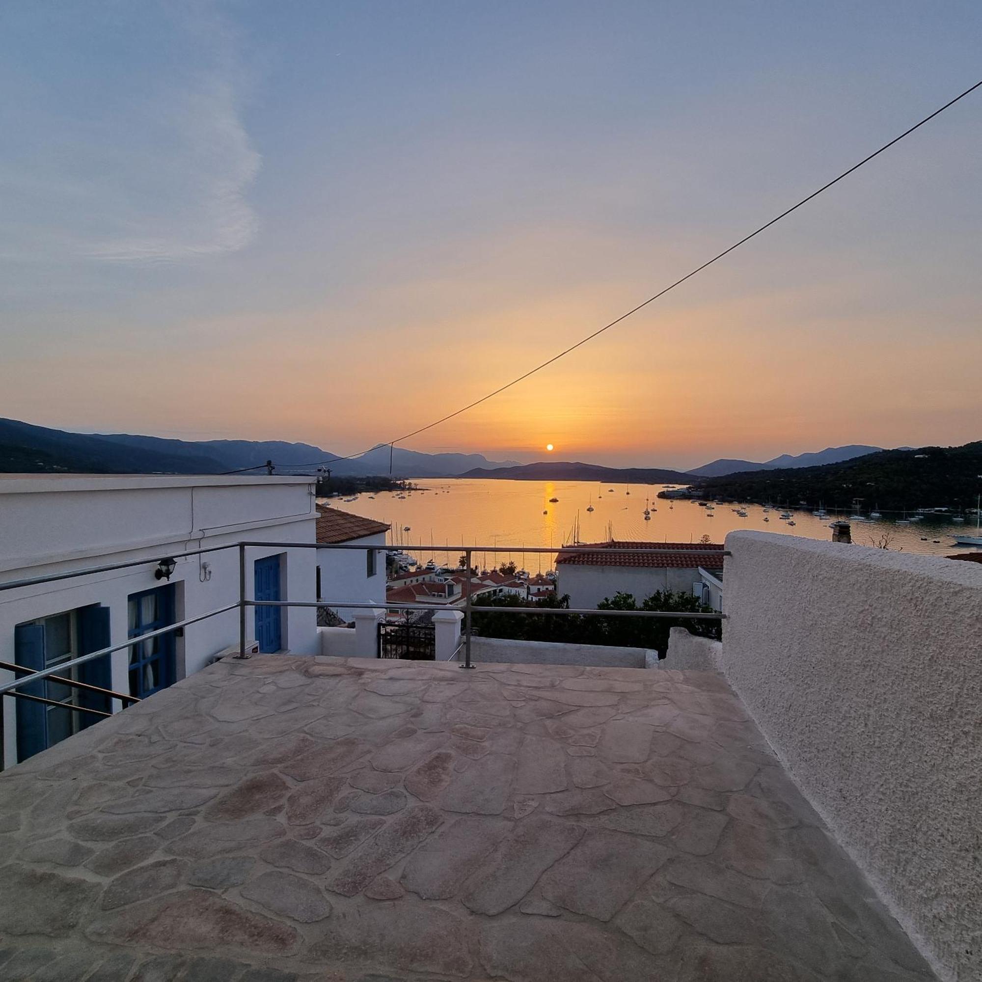 Panoramic View Apartment Poros Town Esterno foto