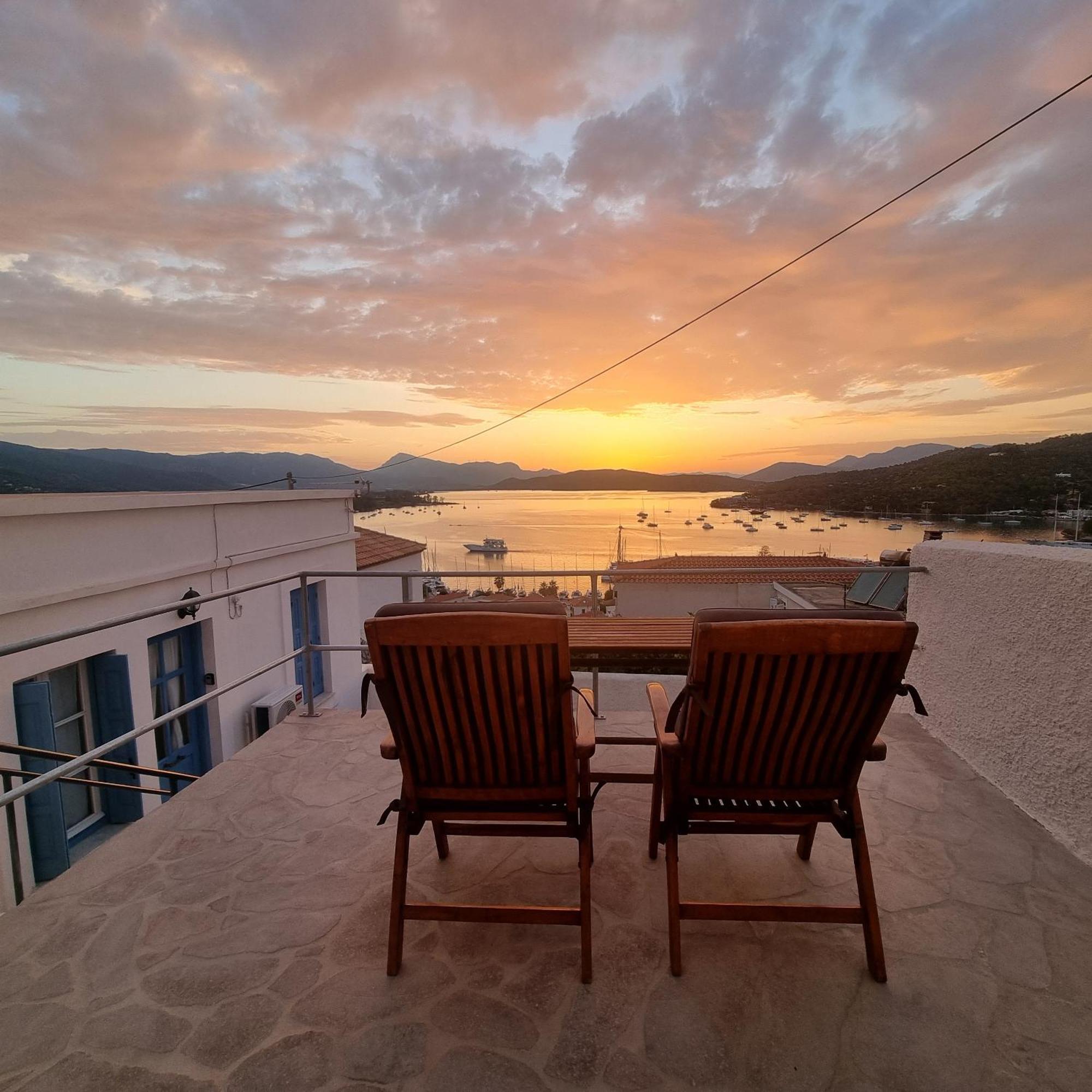 Panoramic View Apartment Poros Town Esterno foto